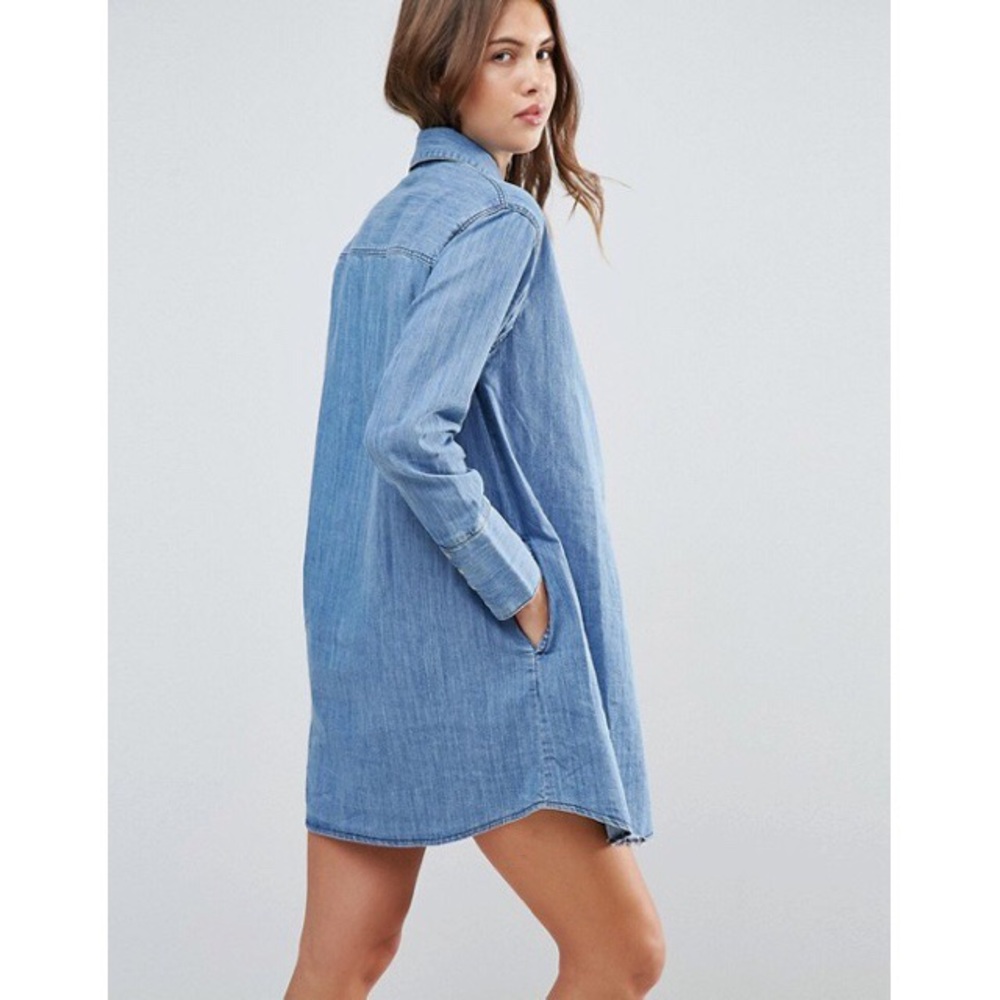 ASOS Denim Shirt Dress